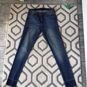 Flying monkey fade blue jean